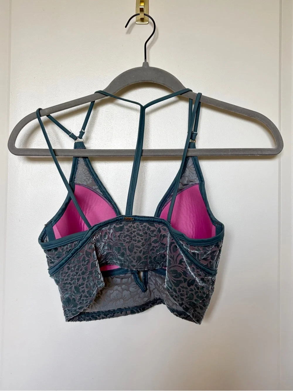PINK Victoria’s Secret Floral Velvet Bralettes – Bundle of 3 - Picture 10 of 12